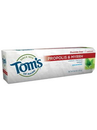 Tom's of Maine Fluoride-Free Propolis & Myrrh Toothpaste - Spearmint - 6oz