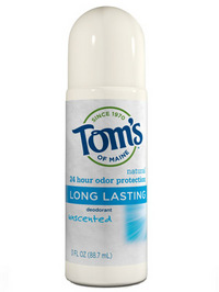 Tom's of Maine Long-Lasting Deodorant Roll-On - Unscented - 3oz