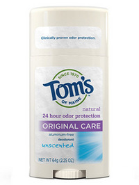 Tom's of Maine Original Care Deodorant Stick - Unscented - 2.5oz