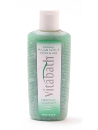 Vitabath Original Spring Green Exfoliating Sugar Scrub - 8oz