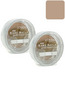 L'Oreal Bare Naturale Gentle Mineral Powder Compact with Brush Duo Pack - 418 Buff Beige - 2x0.33oz