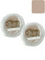 L'Oreal Bare Naturale Gentle Mineral Powder Compact with Brush Duo Pack - 408 Soft Ivory