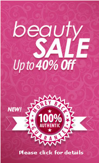 Beauty Sale. Up to 40% Off!