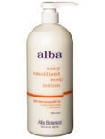 Alba Botanica Very Emollient Body Lotion Daily Shade Formula SPF 16 32oz