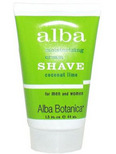 Alba Botanica Coconut Lime Cream Shave 1.5oz