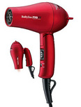 Babyliss PRO TT Tourmaline Titanium Travel Dryer RED