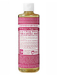 Dr. Bronner's Rose Liquid Soap 16oz