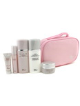 Christian Dior Capture Totale Set: Rich Lotion + Rich Creme + Concentrate + Body Concentrate + Cleansing Milk + Pink Bag