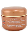 Clarins Delicious Self Tanning Cream ( For Face & Body )--125ml/4.4oz