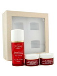 Clarins Super Restorative Solutions: Serum + Day Cream + Night Cream --3pcs