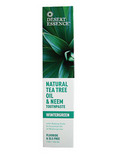 Desert Essence Natural Tea Tree Oil & Neem Toothpaste - Wintergreen