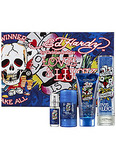 Ed Hardy Love And Luck by Christian Audigier for Men Set (4 pcs)