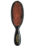 Mason Pearson Hairbrush Pocket Pure Bristle B4 Dark Ruby