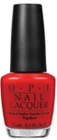 OPI OFF WITH HER RED! NAIL LACQUER (15ML)