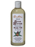 Quenn Helene Natural Cocoa Butter Body Oil with Vitamin E