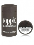 Toppik Hair Building Fibers 0.09oz travel size -dark brown