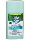 Tom's of Maine Sensitive Care Deodorant Stick - Bay Lime