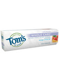 Tom's of Maine Whole Care Fluoride Toothpaste Gel - Orange Mango
