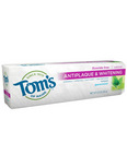 Tom's of Maine Fluoride-Free Antiplaque & Whitening Toothpaste - Spearmint