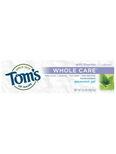 Tom's of Maine Whole Care Fluoride Toothpaste Gel - Spearmint