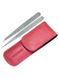 Tweezerman Petite Tweeze Set (Pink Case)