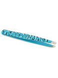 Tweezerman Graffiti Print Slant Tweezer - Blue