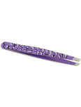 Tweezerman Graffiti Print Slant Tweezer - Lilac