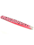 Tweezerman Graffiti Print Slant Tweezer - Pink