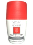 Vichy Homme Deodorant Roll-on-Extra strength