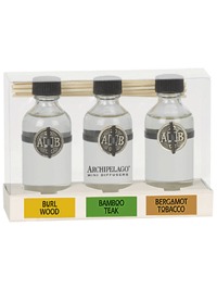 Archipelago Botanicals Woods Gift Mini Diffuser - 3x2oz