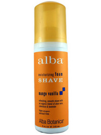 Alba Botanica Mango Vanilla Foam Shave - 5oz