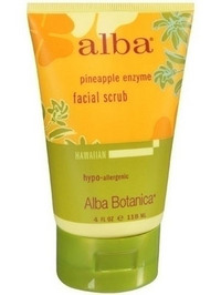 Alba Botanica Pineapple Enzyme Facial Scrub - 4oz