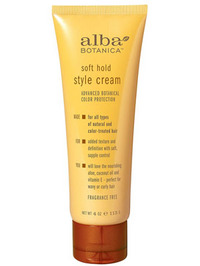 Alba Botanica Soft Hold Style Cream - 4oz