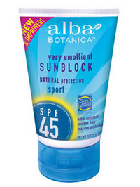 Alba Botanica Sport SUNBLOCK SPF 45 - 4oz