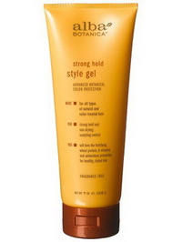 Alba Botanica Strong Hold Style Gel - 7oz