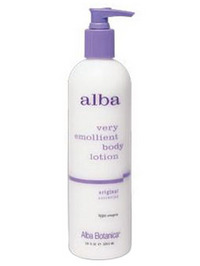 Alba Botanica Unscented Original Body Lotion - 12oz