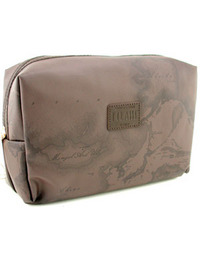 Alviero Martini Cosmetic Bag 1201563 # T.Moro / Dark Brown - 24x14x8 cm