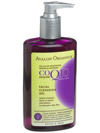 Avalon Organics CoQ10 Facial Cleansing Gel - 8.5oz