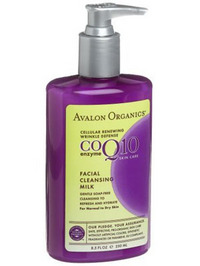 Avalon Organics CoQ10 Facial Cleansing Milk - 8.5oz