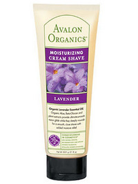 Avalon Organics LAVENDER Moisturizing Cream Shave - 8oz