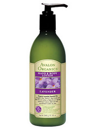 Avalon Organics LAVENDER Hand & Body Lotion - 12oz