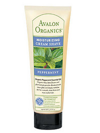 Avalon Organics PEPPERMINT Moisturizing Cream Shave - 8oz