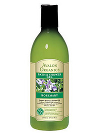 Avalon Organics ROSEMARY Bath & Shower Gel - 12oz