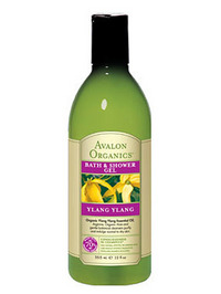 Avalon Organics YLANG YLANG Bath & Shower Gel - 12oz