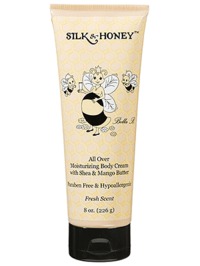 Bella B Silk & Honey Body Cream - 8oz.