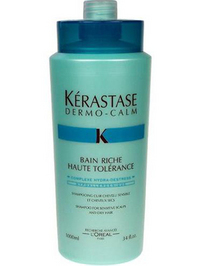 Kerastase Dermo-Calm Bain Riche Haute Tolerance, 1000ml/34oz - 1000ml/34oz