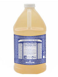 Dr. Bronner's Peppermint Liquid Soap 64oz - 64oz