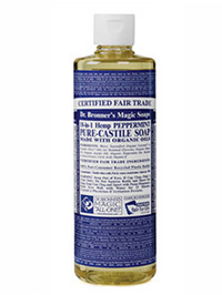 Dr. Bronner's Peppermint Liquid Soap 16oz - 16oz