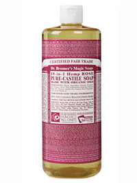 Dr. Bronner's Rose Liquid Soap 32oz - 32oz