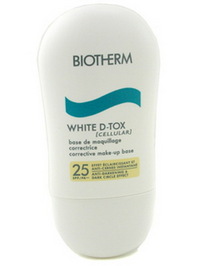 Biotherm White D-Tox Cellular Corrective MakeUp Base SPF 25 - Dark Circle Effect - 1.01oz